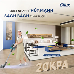 Máy hút bụi đa năng không dây Gilux GLH 75 – Gọn nhẹ, mạnh mẽ, sạch tinh tươm