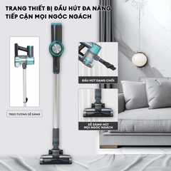 Máy hút bụi Gilux GLH72 – Công nghệ hút bụi Mạnh mẽ, Tiện lợi