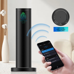 Máy Khuếch Tán Phun Tinh Dầu Nguyên Chất Trực Tiếp Điều Khiển Từ Xa Bluetooth Cao Cấp YH 6500 NEW 2024