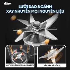 Máy làm sữa hạt đa năng Gilux GLX99 PRO – 15in1 Nấu sữa hạt, Nấu cháo – soup, Xay sinh tố