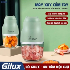 Máy xay đa năng cầm tay Gilux 0.3L – Nhỏ gọn, tiện lợi phù hợp xay đồ ăn dặm cho bé