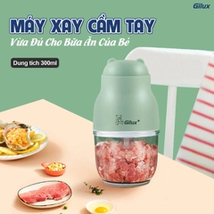 Máy xay đa năng cầm tay Gilux 0.3L – Nhỏ gọn, tiện lợi phù hợp xay đồ ăn dặm cho bé