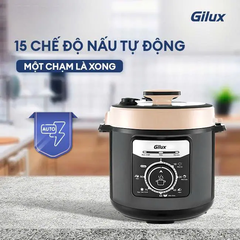 Nồi áp suất đa năng Gilux GLA 33 – Nấu nhanh, giữ dưỡng chất, tiện nghi mỗi ngày