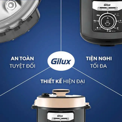 Nồi áp suất đa năng Gilux GLA 33 – Nấu nhanh, giữ dưỡng chất, tiện nghi mỗi ngày