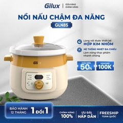Nồi kho hầm điện Gilux GLN85 Giữ trọn dinh dưỡng – Giải pháp hoàn hảo cho Món Hầm, Kho, Ninh Xương