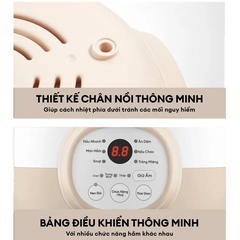 Nồi nấu chậm Gilux GLN75 Công nghệ nấu chậm hiện đại – Giữ trọn hương vị và dưỡng chất