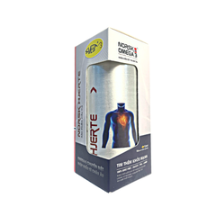 Norsk HJERNE – Dầu Cá Omega 3 Chuyên Biệt Cho Tim Mạch đến từ Na Uy (Hộp 90 viên)