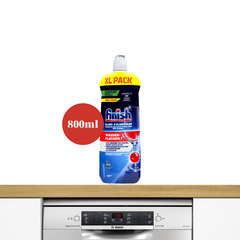 Chai 800ml Nước Làm Bóng Chén Finish (Không Hương) – Hỗ Trợ Sấy Khô & Ngăn Đọng Nước