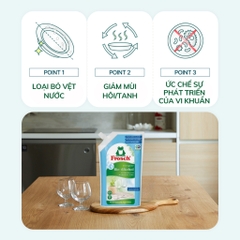 Nước làm bóng hữu cơ Frosch 750ml - Nước bóng hữu cơ dành cho máy rửa chén an toàn, lành tính, thân thiện với môi trường