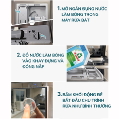 Nước làm bóng hữu cơ Frosch 750ml - Nước bóng hữu cơ dành cho máy rửa chén an toàn, lành tính, thân thiện với môi trường