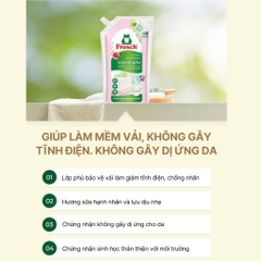 Túi Nước Xả Vải Hữu Cơ Frosch 1L (Hương Sữa Hạnh Nhân/ Lựu)