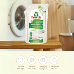 Túi Nước Xả Vải Hữu Cơ Frosch 1L (Hương Sữa Hạnh Nhân/ Lựu)
