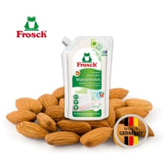 Túi Nước Xả Vải Hữu Cơ Frosch 1L (Hương Sữa Hạnh Nhân/ Lựu)