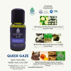 Tinh Dầu Thiên Nhiên Nước Hoa Thơm Phòng Cao Cấp Nhập Khẩu Queer Gaze YUN HUI - Với 3 Nốt Hương Sang Trọng Đặc Sắc - 15ml/50ml/100ml