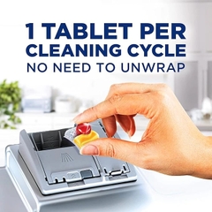 Túi 85 viên rửa chén Finish Ultimate All in 1 Hương Chanh 2025 – 14 tính năng – Dành cho máy rửa chén 12-13 bộ trở lên