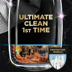 Túi 85 viên rửa chén Finish Ultimate All in 1 Hương Chanh 2025 – 14 tính năng – Dành cho máy rửa chén 12-13 bộ trở lên