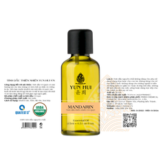 Tinh dầu thiên nhiên Vỏ Quýt - Mandarin Essential Oil YUN HUI