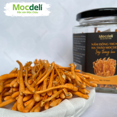 Nấm đông trùng hạ thảo Mocdeli sấy thăng hoa hũ 10gram