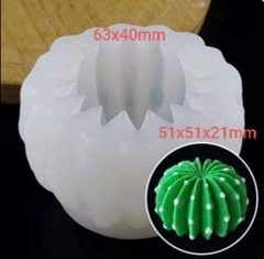 000407K11_Khuôn Silicon xương rồng đầu tròn ZW187 làm rau câu 4d