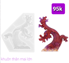 Khuôn silicon làm rau câu thân cây hoa mai hoa đào 11,9cm