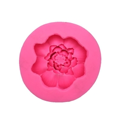 000144K5_Khuôn silicon Hoa Thược Dược Đại 10cm làm bánh rau câu 4D