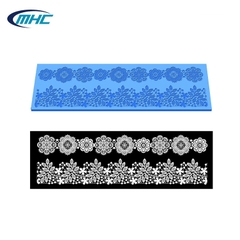 000270K14_Khuôn silicon ren viền bánh rau câu  _ Mẫu 07
