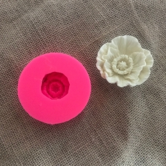 000298K8_ Khuôn silicon hoa Poppy làm rau câu 4d trang trí bánh rau câu sinh nhật