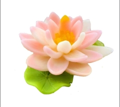 000458K2_Khuôn silicon Hoa SÚNG THÁI dùng làm bánh rau câu 4D