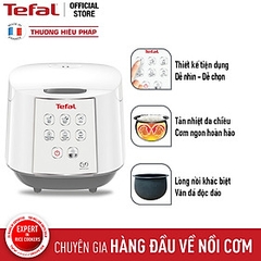 Nồi cơm điện tử Tefal 1.8 lít RK733168 lòng nồi niêu vân đá