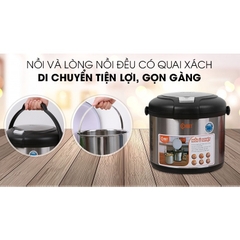 Nồi Ủ Nhiệt Đa Năng Comet CM7661 5 LÍT