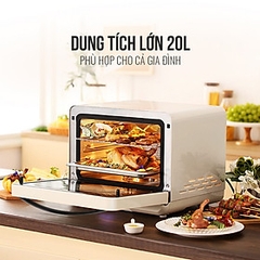 Lò chiên không dầu hơi nước đa năng Elmich AFE-3944 20 lít