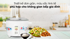 Nồi cơm điện nắp rời 1.8 Lít Toshiba RC-18MH1PV(F)