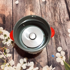 Nồi Cơm Điện Mini Kim Cương 0.6 Lít KC-0.6LR