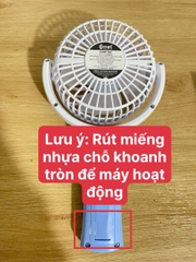 Quạt sạc mini cầm tay Comet CRF0904 3W
