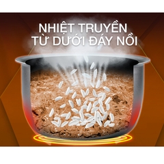 Nồi Cơm Điện Kim cương 1.8 Lít Nắp rời