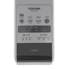 Quạt Treo Tường Toshiba F-WSA20(H)VN - Xám