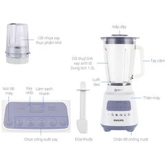 Máy xay sinh tố Philips HR2222/00