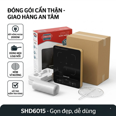 Bếp hồng ngoại cảm ứng SUNHOUSE SHD6015 2000W dùng mọi loại nồi