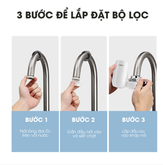 Bộ lọc nước tại vòi  cao cấp SAMONO SW-WPW11 - 5 lớp lọc