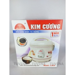 Nồi Cơm Điện Kim Cương 1 Lít nắp gài