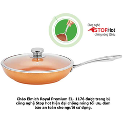 Chảo chống dính Elmich Royal EL1176 Full induction Size 26cm