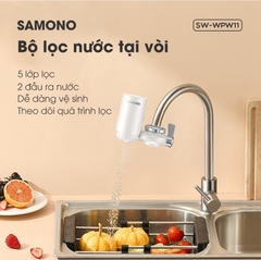 Bộ lọc nước tại vòi  cao cấp SAMONO SW-WPW11 - 5 lớp lọc