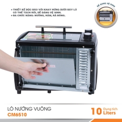 Lò nướng điện đa năng Comet 10 Lít CM6510