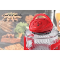 Lò nướng thủy tinh Sunhouse SHD416