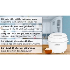Nồi Cơm Điện Tử Cuckoo CR-0810F