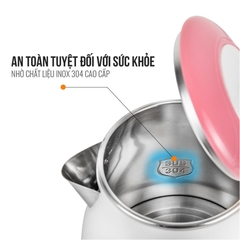 Ấm đun nước siêu tốc Smartcook (Elmich) 1,5L 1.5 Lít KES-3862