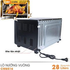 Lò Nướng Đa Năng 18 Lít Comet CM6516