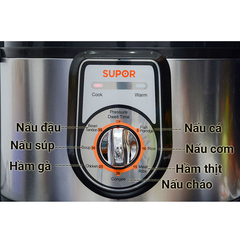 Nồi Áp Suất Điện SUPOR CYYB50YA10VN-100, 5L, 2 Lòng Nồi