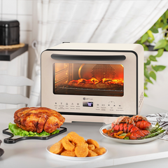 LÒ CHIÊN KHÔNG DẦU HƠI NƯỚC ĐA NĂNG ELMICH AFE-3944