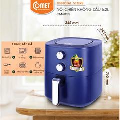 Nồi chiên không dầu Comet 6.2L CM6855